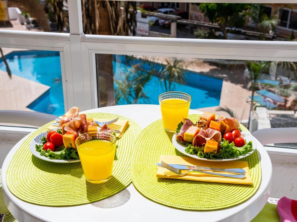 302 Modern, Light, Comfortable Studio With Swimming Pool Playa de las Americas  Exteriér fotografie